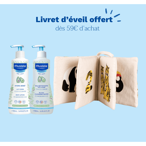 Mustela 2 in 1 Baby Cleansing Gel with Organic Avocado 200 mL - product detail view