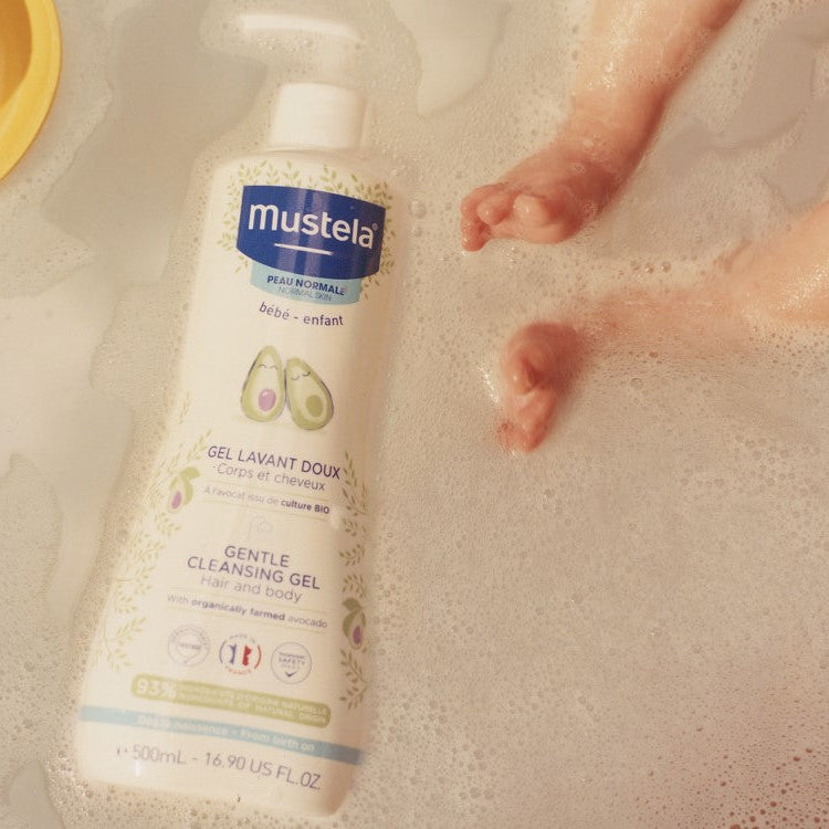Mustela Gentle Baby Wash Gel with Organic Avocado 500 mL - product detail view