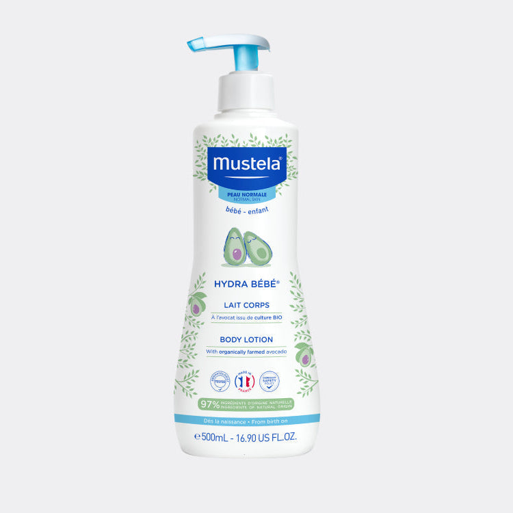 Mustela Hydra Bébé Body Milk with Organic Avocado 300 mL