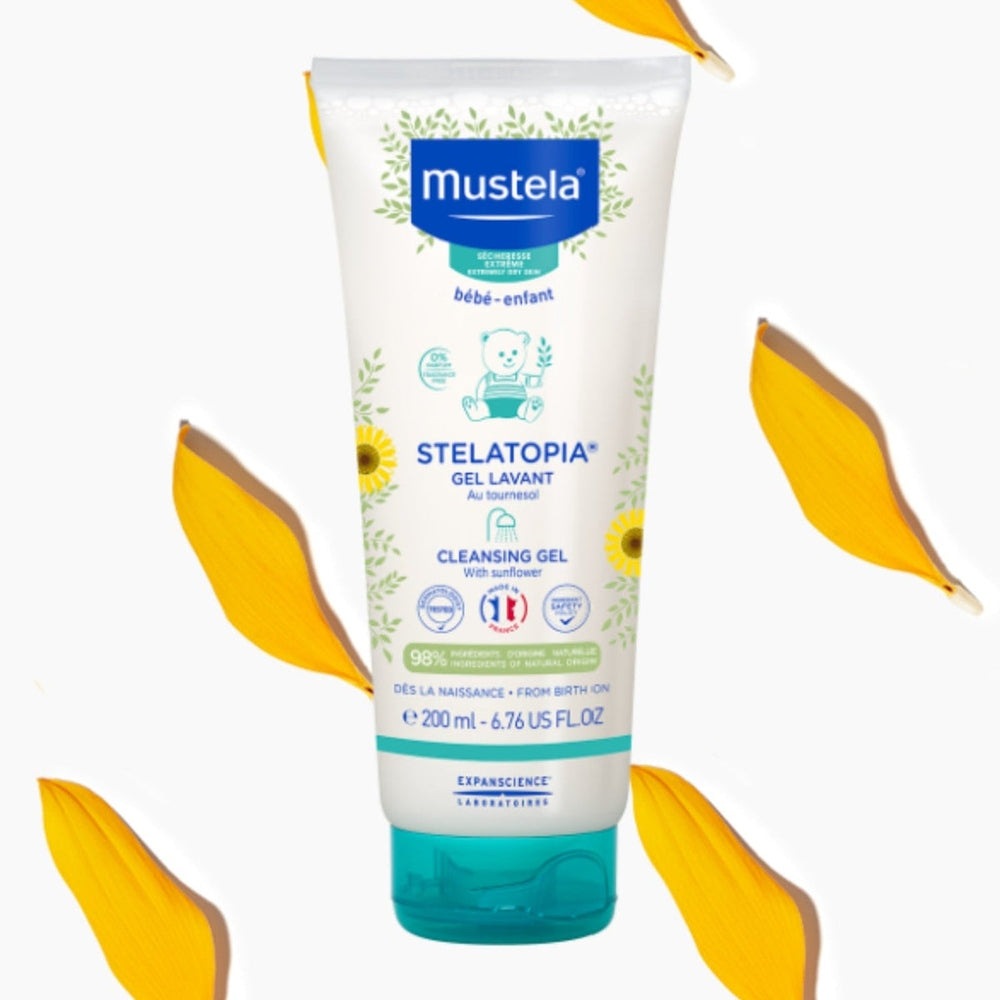 Mustela Stelatopia Organic Sunflower Washing Gel 200 mL - product image