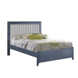 Natart Taylor 54 Inch Double Bed With Channel Tufted Headboard Panel