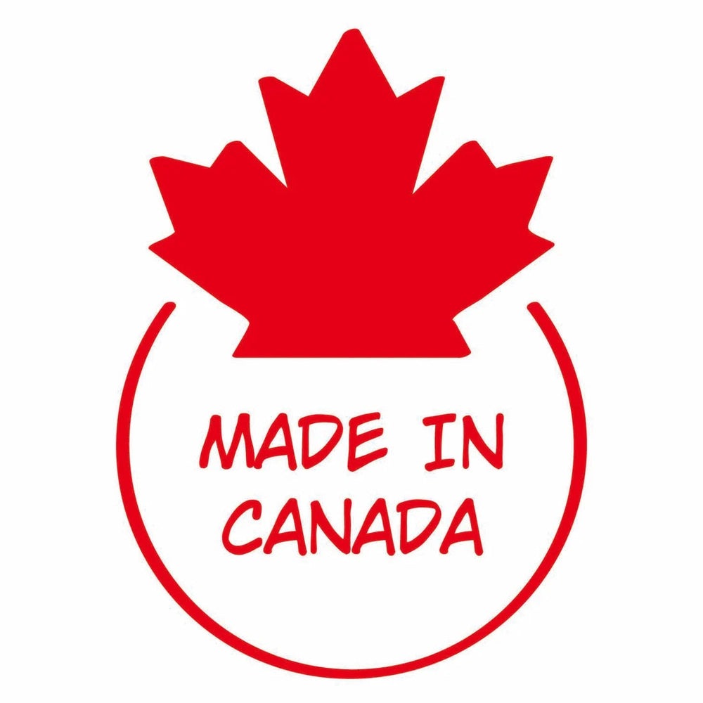 Nellie's Oxygen Brightener 100 Scoop Tin badge featuring a red maple leaf and Made in Canada emblem