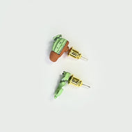 Nemibaby Earrings Dino & Cactus 925 Sterling Silver Pins