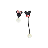 Nemibaby Earrings Mickey & Minnie 925 Sterling Silver Pins