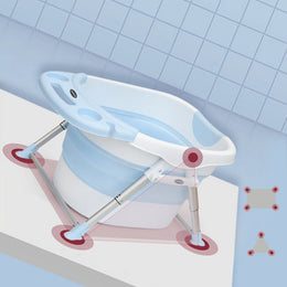 Nemibaby Foldable Baby/Toddler Multi-Function Bathtub Blue
