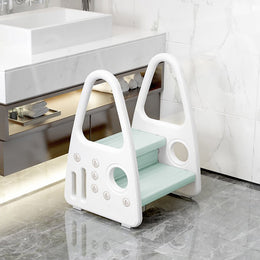 Nemibaby Safe Guard Step Stool With Handrails (Mint)
