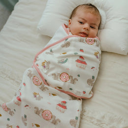 Nest Designs 0.5 TOG Startle Stop Sleep Bag Very Squirrelly