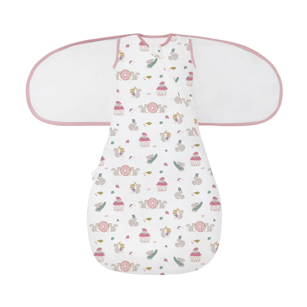 Nest Designs 0.5 TOG Startle Stop Sleep Bag Very Squirrelly, product view 4