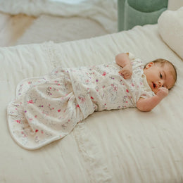 Nest Designs 1.0 TOG Swaddle Sleep Bag Doggie Meadow