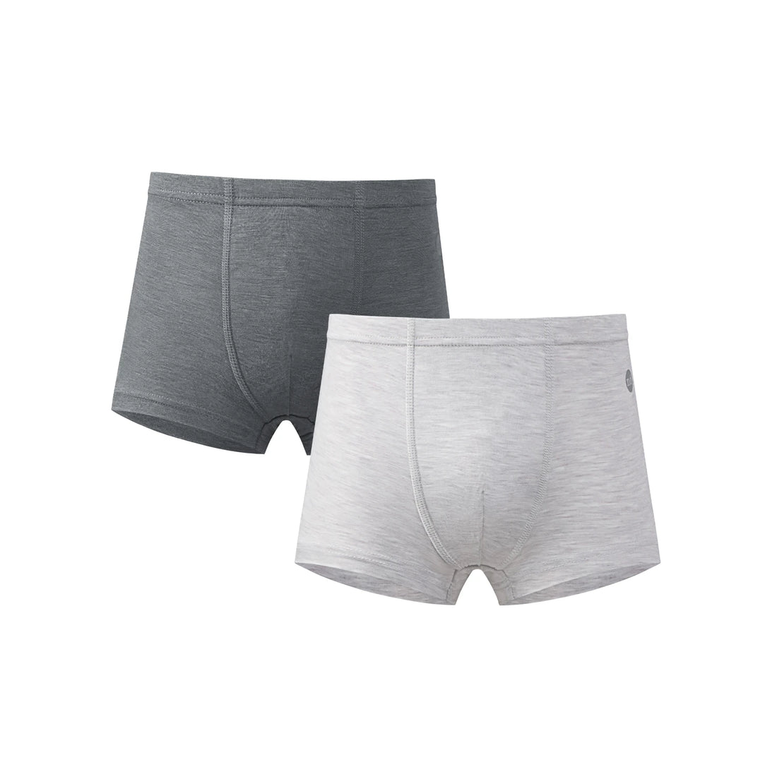 Nest Designs Bamboo Boys Boxer Briefs Underwear 2 Pack Charcoal/Grey Dusk — product detail