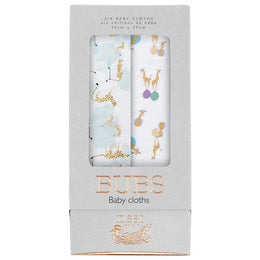 Nest Designs Bamboo Bubs Baby Washcloth Set (6 Pack)
