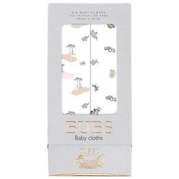 Nest Designs Bamboo Bubs Baby Washcloth Set (6 Pack)