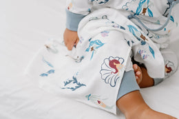 Nest Designs Bamboo Cotton Muslin Bubs Baby Washcloth Set (6-Pack)