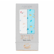 Nest Designs Bamboo Cotton Muslin Bubs Baby Washcloth Set (6-Pack)