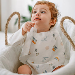 Nest Designs Bamboo Cotton Muslin Bubs Baby Washcloth Set (6-Pack)