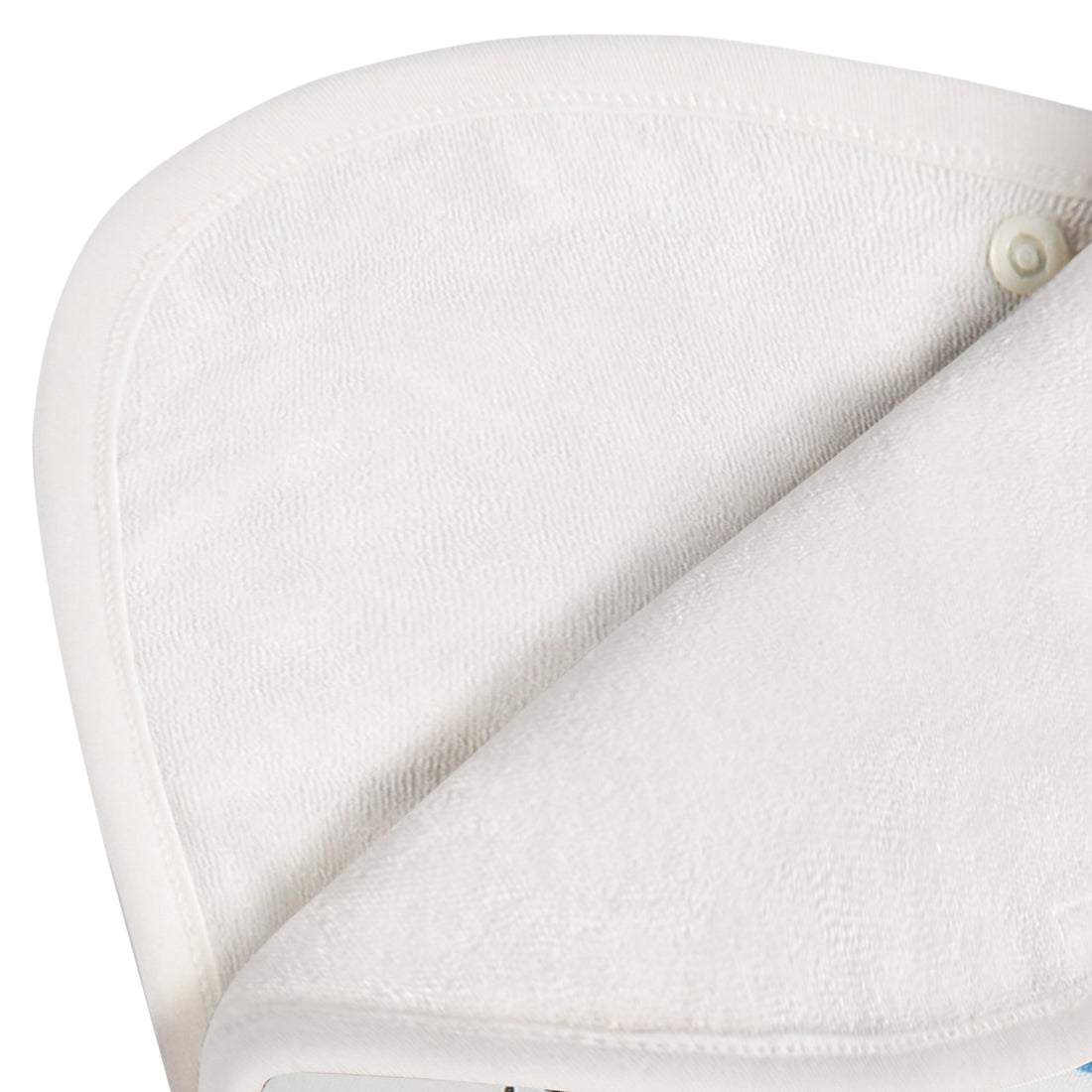 Nest Designs Bamboo Cotton Muslin Burp n' Bib 2-Pack Buses And Boats gallery view 4