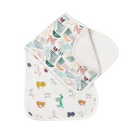 Nest Designs Bamboo Cotton Muslin Burp n' Bib 2-Pack