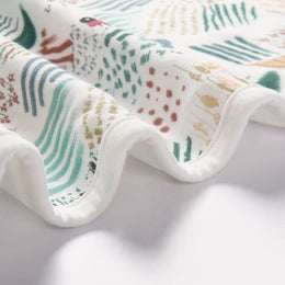 Nest Designs Bamboo Cotton Muslin Burp n' Bib 2-Pack