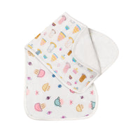 Nest Designs Bamboo Cotton Muslin Burp n' Bib 2-Pack