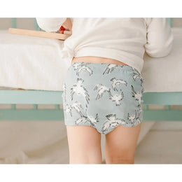 Nest Designs Bamboo Girls Boy Short Underwear (2 Pack) Owls