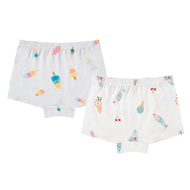 Nest Designs Bamboo Girls Underwear (2 Pack) Sweet Treats