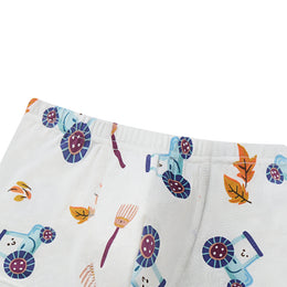 Nest Designs Bamboo Jersey Boys Boxer Briefs Underwear 2 Pack Harvest Time