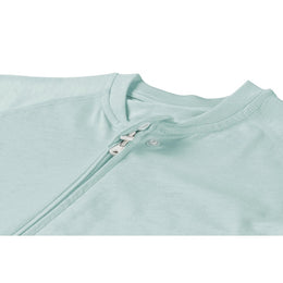Nest Designs Bamboo Jersey Short Sleeve Footed Sleep Bag 0.5 Tog Pantone Harbor Grey