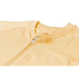 Nest Designs Bamboo Jersey Short Sleeve Footed Sleep Bag 0.5 Tog Pantone Sunset Gold