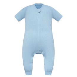 Nest Designs Bamboo Jersey Short Sleeve Footed Sleep Bag 0.6 Tog Forget-Me-Not