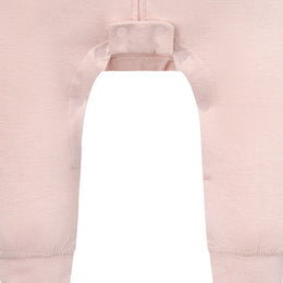 Nest Designs Bamboo Jersey Short Sleeve Footed Sleep Bag 0.6 Tog Rose Smoke