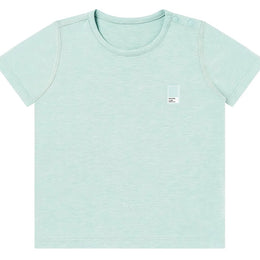 Nest Designs Bamboo Jersey Short Sleeve T-Shirt Pantone Harbor Grey