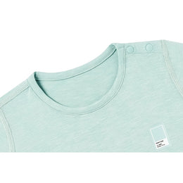 Nest Designs Bamboo Jersey Short Sleeve T-Shirt Pantone Harbor Grey