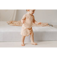 Nest Designs Bamboo Jersey Shorts Pantone Bellini