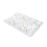 Nest Designs Bamboo Jersey Toddler Pillow With Pillowcase Feather Grey