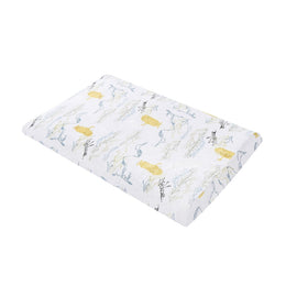 Nest Designs Bamboo Jersey Toddler Pillow With Pillowcase Feather Grey