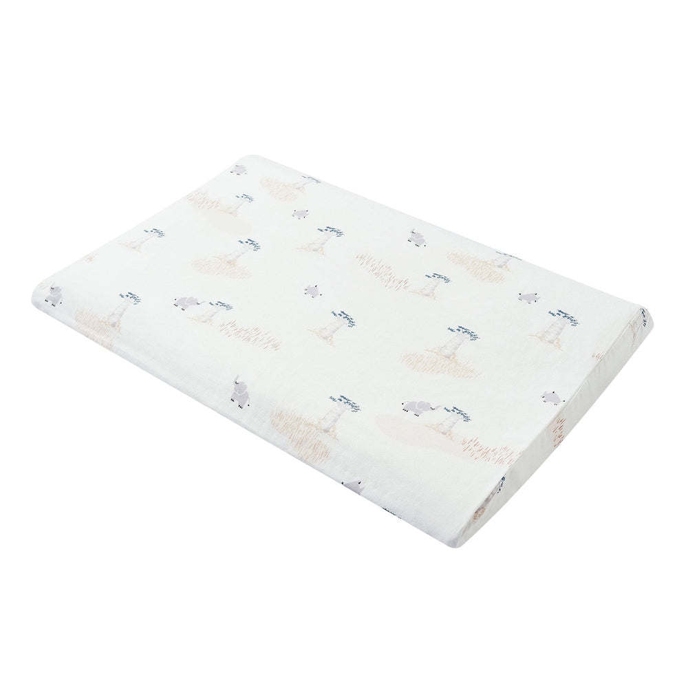 Nest Designs Bamboo Jersey Toddler Pillow With Pillowcase Feather Grey - detail