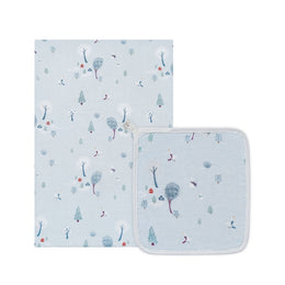 Nest Designs Bamboo Muslin Small Nesting Blanket 120cm x 120cm