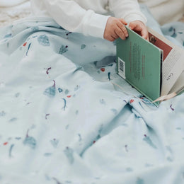 Nest Designs Bamboo Muslin Small Nesting Blanket 120cm x 120cm