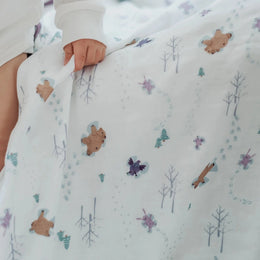 Nest Designs Bamboo Muslin Small Nesting Blanket 120cm x 120cm