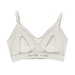 Nest Designs Bamboo Nest Bump Seamless Nursing Bra Slate