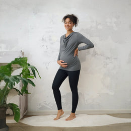 Nest Designs Bamboo Nest Bump Women's Maternity Leggings