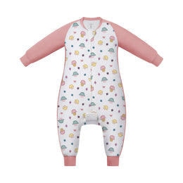 Nest Designs Bamboo Raglan Long Sleeve Footed Sleep Bag 1.0 TOG Muffin Man