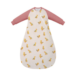 Nest Designs Bamboo Raglan Long Sleeve Sleep Bag 2.5 TOG Five Little Ducks