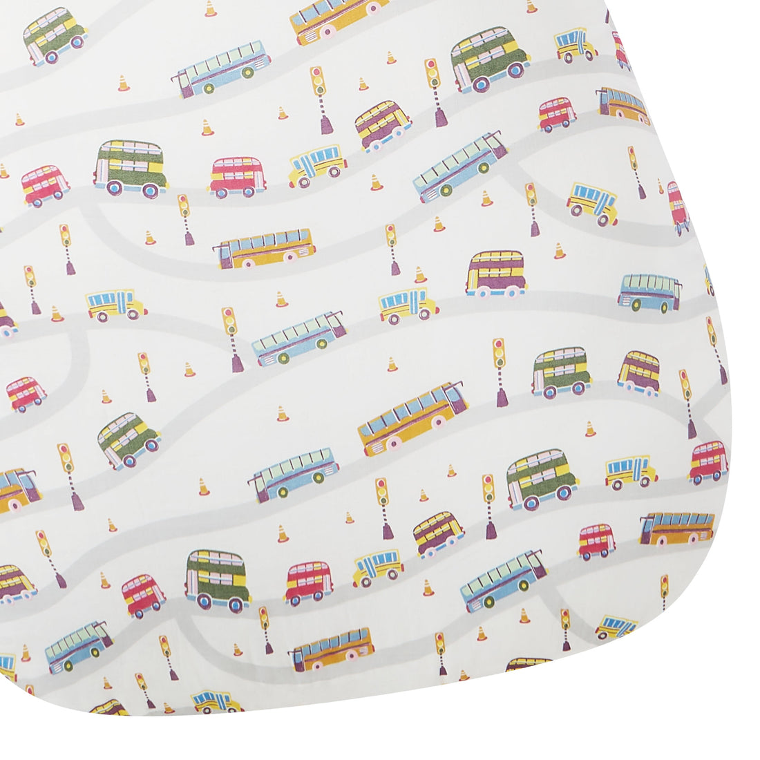 Nest Designs Bamboo Raglan Long Sleeve Sleep Bag 2.5 TOG Wheels on the Bus gallery view 4