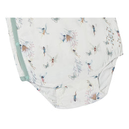 Nest Designs Bamboo Short Sleeve Kimono Onesie Fairy Tale