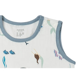 Nest Designs Bamboo Sleeveless Romper Splish Splash