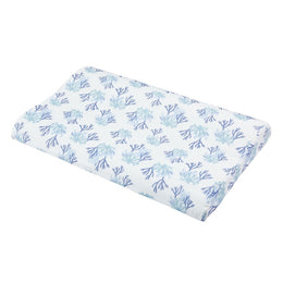 Nest Designs Bamboo Toddler Pillow With Pillowcase Blue Reef