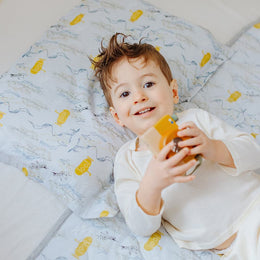 Nest Designs Bamboo Toddler Pillowcase Blub Blub Yellow Sub