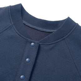 Nest Designs Baseball-Style Nursing Sweatshirt Inkwell