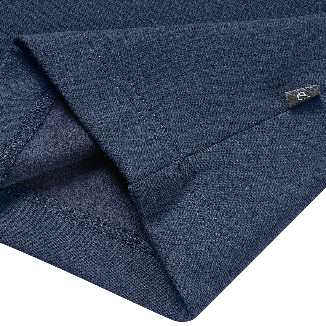 Nest Designs Baseball-Style Nursing Sweatshirt Inkwell front lifestyle view